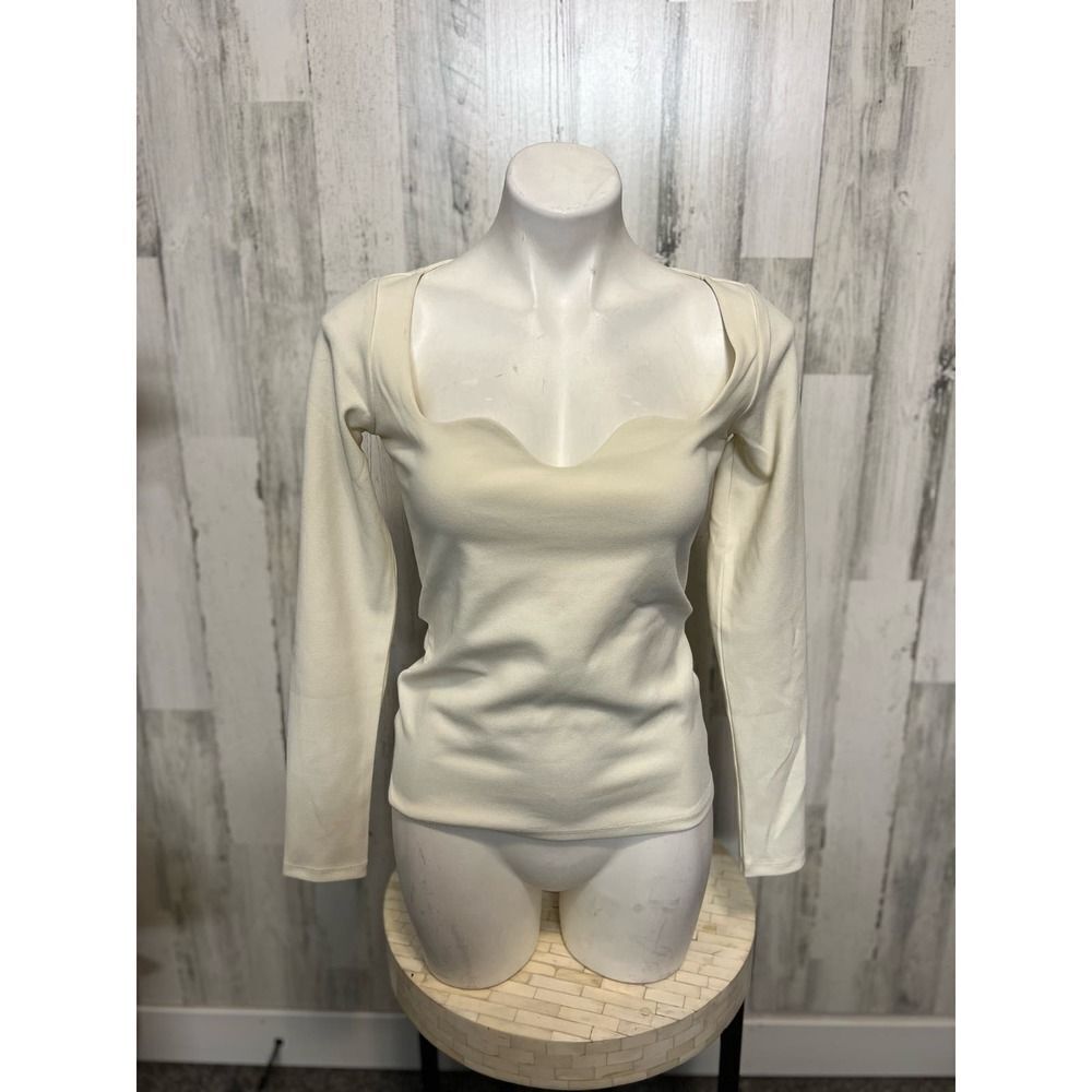 H&M white blouse
